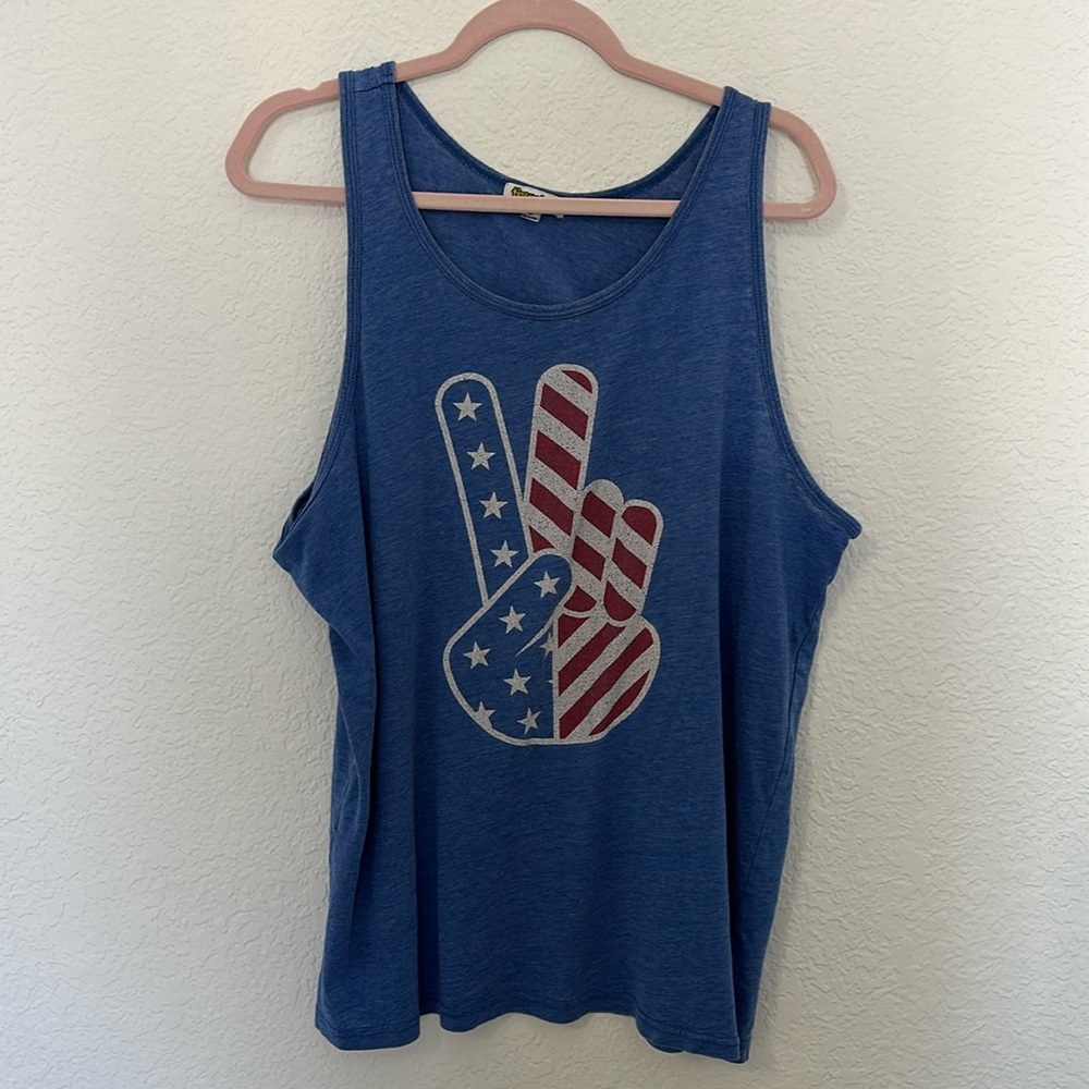 Men’s Tipsy Elves Peace Sign Tank
